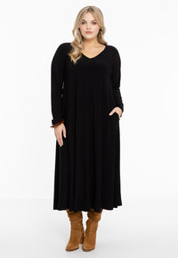 Dress Swing long sleeve DOLCE - black - #2