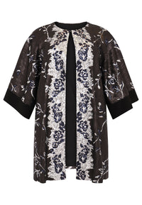 Kimono SEQUINS - black - #3