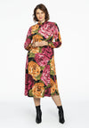 Dress turtle neck PEONY - black - #1