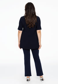 Tunique flare avec anneau DOLCETunic flare ring DOLCE - blue - #3