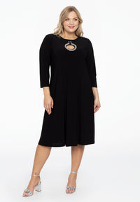 Dress ring A-line DOLCE - black - #1