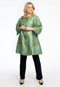 Jacket Brocade - green - #2
