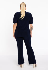 Blazer court à manches bouffantes DOLCEBlazer short Puffsleeve DOLCE - blue - #3