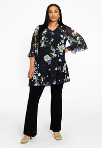 Tunic wide bottom BLUETT - black - #2