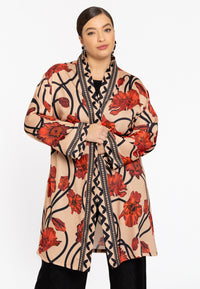 Cardigan PAPAVERO - red - #1