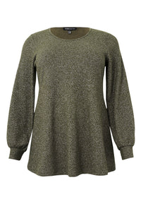 Tunic flare RIB - light green - #3