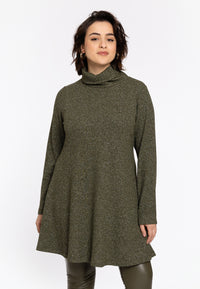 Tunic wide bottom RIB - light green - #1