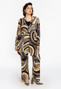 Trousers bootcut EMILY - light green - #2