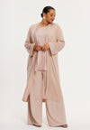 Cardigan METALLIC - light brown - #6