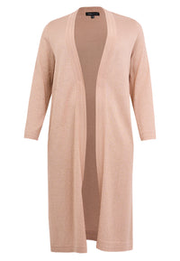 Cardigan METALLIC - light brown - #5