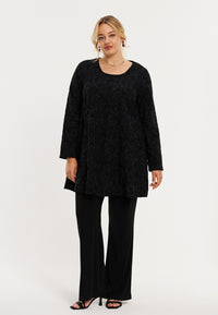 Tunic wide bottom DUSK - black - #2