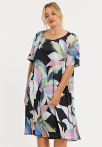 Dress swing PASTEL SKY - black - #2