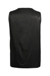 Singlet waterfall SATIN - black - #4