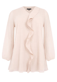 Tunic A-Line CHIFFON - pink - #3