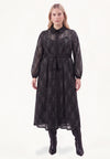 Maxi dress SILVER LUX - black - #1
