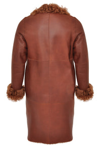 Lammy coat curly - brown - #4