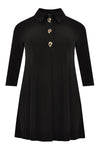 Tunic wide bot polo DOLCE - black - #4