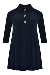 Tunic wide bot polo DOLCE - blue - #2