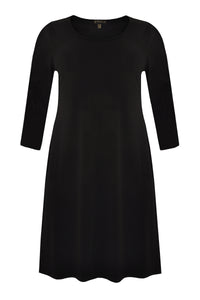 Dress slit sleeve DOLCE - black - #4