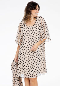 Dress POLKA - ecru - #1