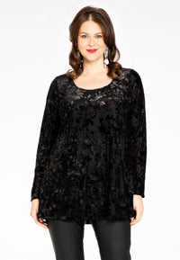 Tunic flare FLOCK - black - #1
