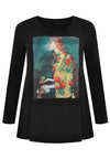 Tunic Eve flare - black - #4