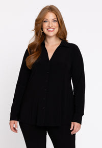 Blouse A-line DOLCE - black - #1
