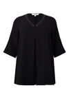 Tunic Swing pleat BUBBLE - black - #4