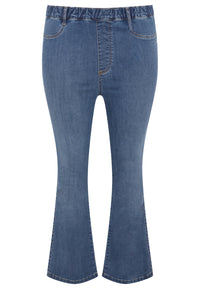 Jegging bootleg denim - indigo - #4