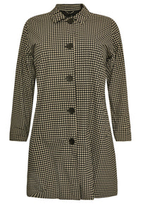 Raincoat PIED DE POULE - black - #4