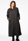Raincoat basic long - black