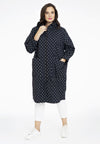 Wide raincoat DOTS - black - #2