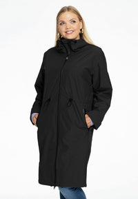 Imperméable avec cordon de serrageRaincoat waist string - black - #1