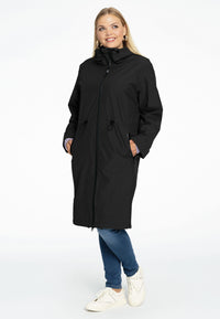 Imperméable avec cordon de serrageRaincoat waist string - black - #2