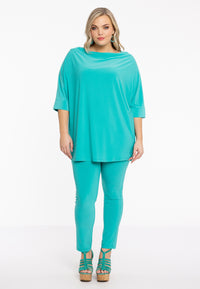 Shirt kimono sleeve DOLCE - turquoise - #2