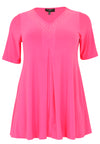 Tuniek geplooid met glitters DOLCETunic pleat glitters DOLCE - pink - #4