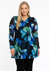 Tunic wide bottom MIRA - black - #2