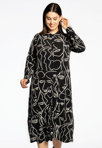 Blouse midi MASK - black - #2