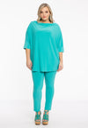 Loretta's Xtra slim trousers DOLCE - turquoise