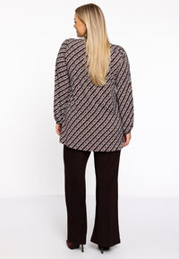 Tunic Wide Bottom CATENA - brown - #3