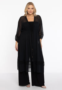 Cardigan lace VOILE - black - #2