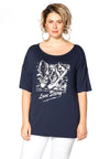 Shirt wide Love Story - blue - #2
