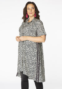Blouse-dress BABY LEOPARD - black - #2