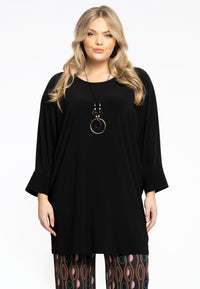 Tunique manche chauve-souris DOLCETunic batsleeve DOLCE - black - #1