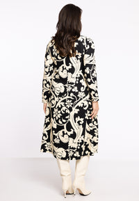 Dress with turtle neck BECKY - black - #3