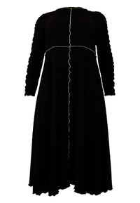 Dress CRINCLE - black - #4