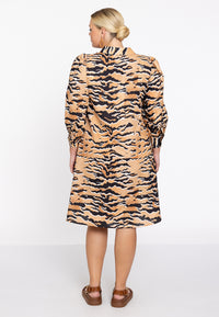 Robe à manches bouffantes MACHLIDress pagoda puff MACHLI - ecru - #3