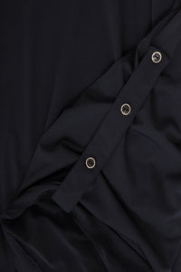 Tunic side puckering - blue - #5