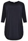 Tunic side puckering - blue - #4