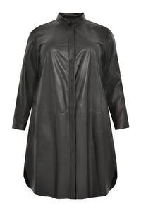 Blouse leather - black - #4